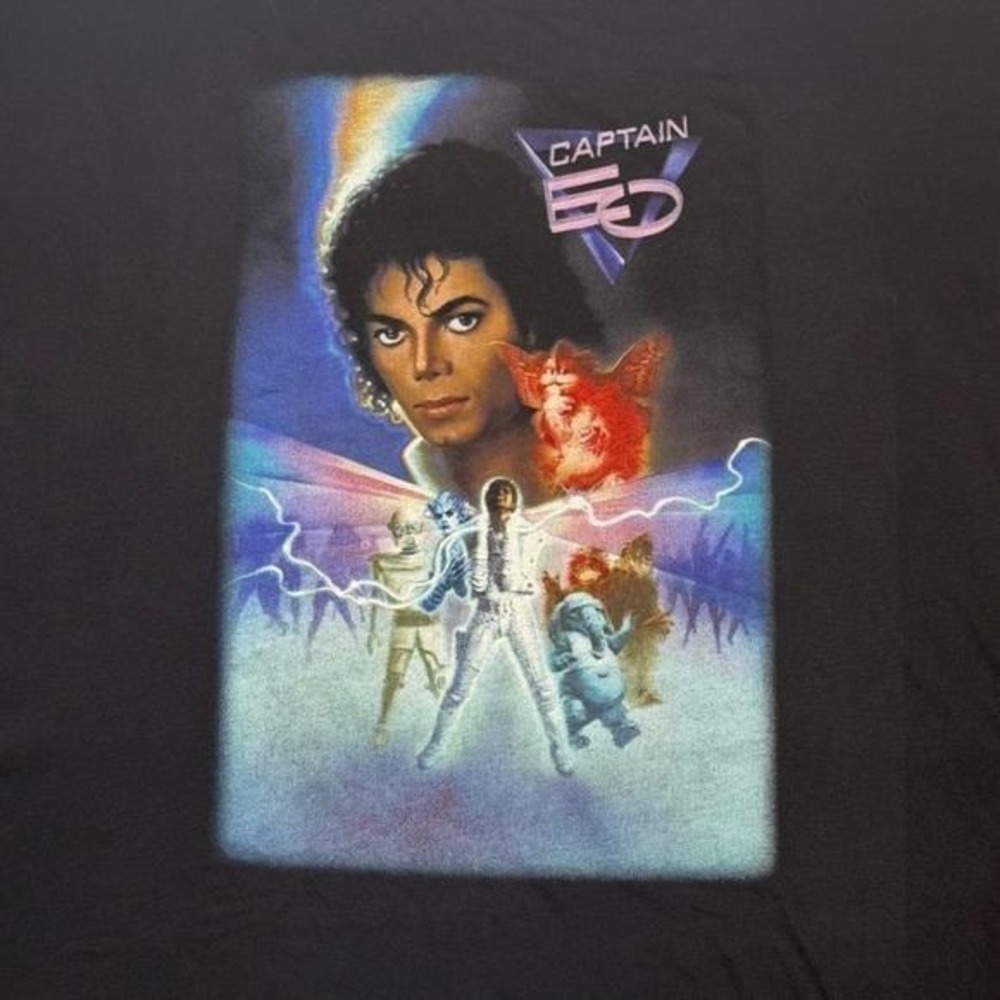Michael Jackson Captain EO Tribute Disneyland Disney Parks Shirt XL - Picture 3 of 8
